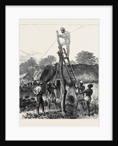 The Ashantee War: Fixing Telegraph Wires on the Road to the Prah 1874 by Anonymous