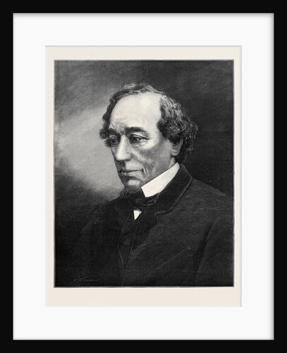 The Right Hon. Benjamin Disraeli 1874 by Anonymous