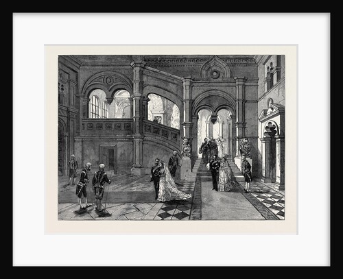 Moscow: Staircase in the Ancient Part of the Kremlin Russia 1874 by Anonymous
