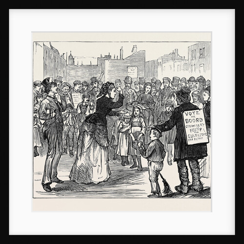 Metropolitan Boroughs Election: Woman's Rights London 1874 by Anonymous