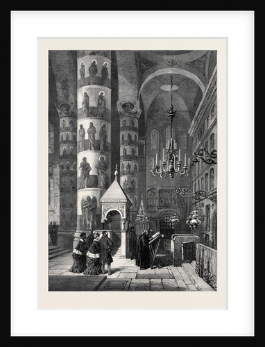 The Church of the Assumption Moscow Russia 1874 by Anonymous