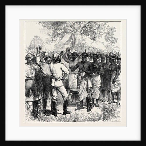 The Ashantee War: Drinking the Queen's Health in Our Camp 1874 by Anonymous