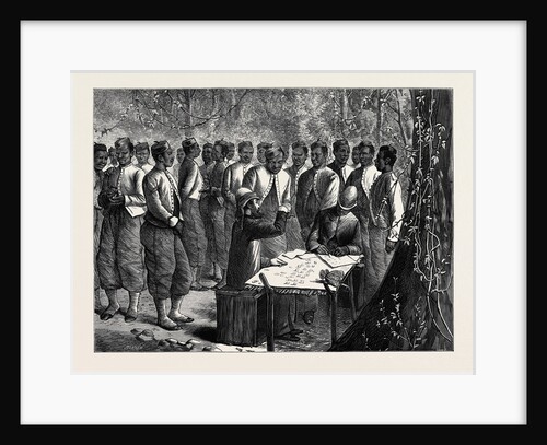 The Ashantee War: Paying a West India Regiment 1874 by Anonymous
