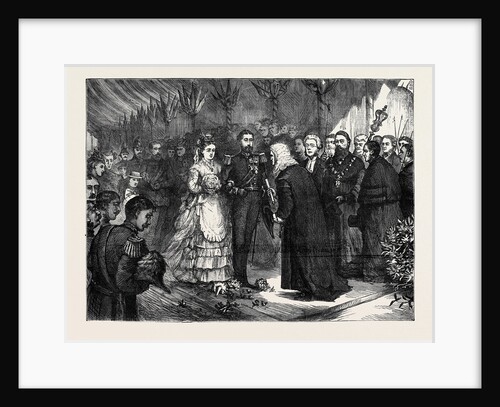 The Recorder of Gravesend Presenting the Address to the Duke and of Edinburgh 1874 by Anonymous