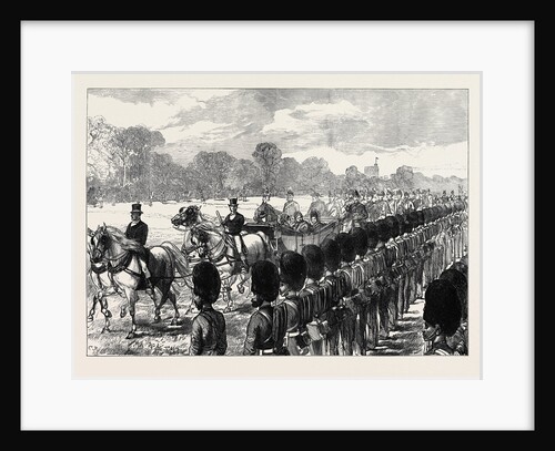Review at Windsor of Troops from the Ashantee War 1874 by Anonymous