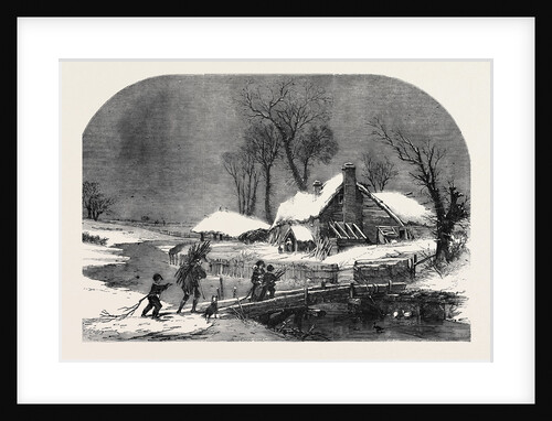A Winter Scene by Anonymous