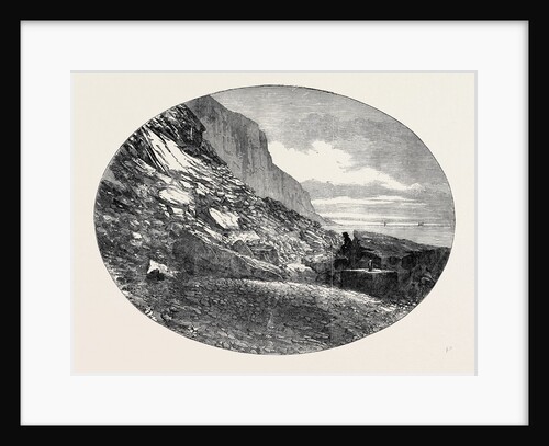 The Fallen East Cliff, at Hastings, 1852 by Anonymous