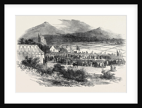 Commencement of the Great North of Scotland Railway, at Westhall, Aberdeenshire. by Anonymous
