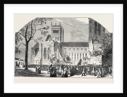 Durham Election, Chairing of Lord A. Vane, M.P., 1852 by Anonymous