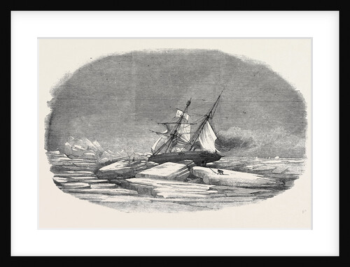 Perilor's Position of the Isabel in the Ice, Off Talbot Inlet; the Search for Sir John Franklin by Anonymous