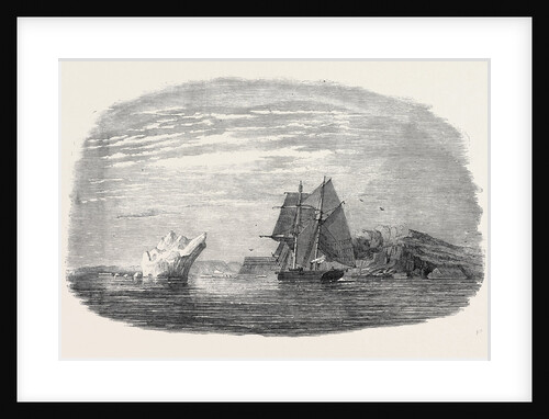 The Isabel Entering the Polar Basin Through Smith's Sound, in the Head of Baffin's Bay; the Search for Sir John Franklin by Anonymous