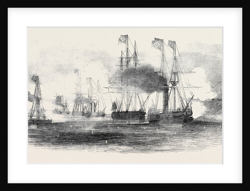 The Battle of Tonelero, Alfonso Steamer, Admiral Grenfell by Anonymous