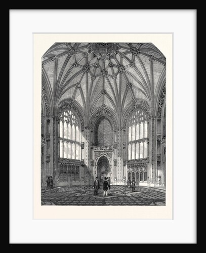 The New Palace, Westminster: The Great Octagon, or Central Hall, New Houses of Parliament, 1852 by Anonymous