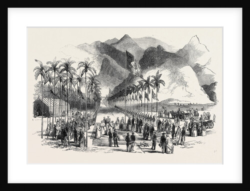 Commencement of the Works of the Petropolis Railway by the Emperor of Brazil, 1852 by Anonymous