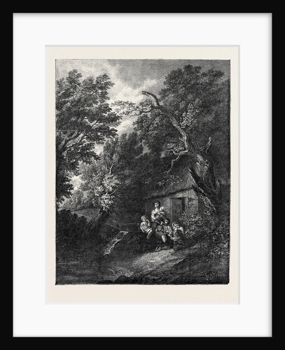 The Cottage Door by Anonymous