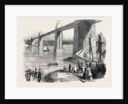 Her Majesty's Visit to the Britannia Tubular Bridge, 1852 by Anonymous
