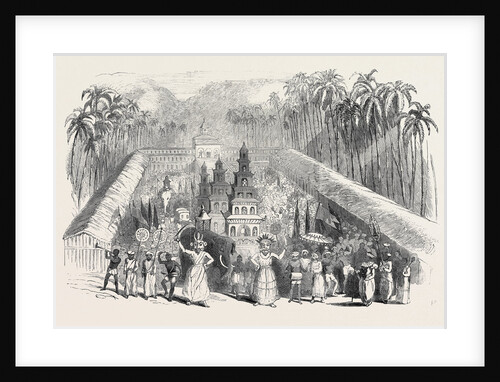 Festival of the Perahera, in Ceylon by Anonymous