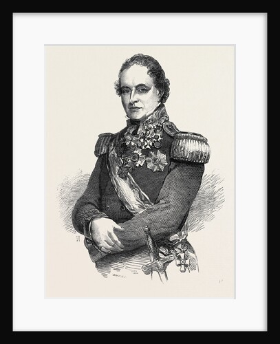 The Right Hon. General Lord Viscount Hardinge, G.C.B., Commanding-in-Chief Her Majesty's Forces, 1852 by Anonymous