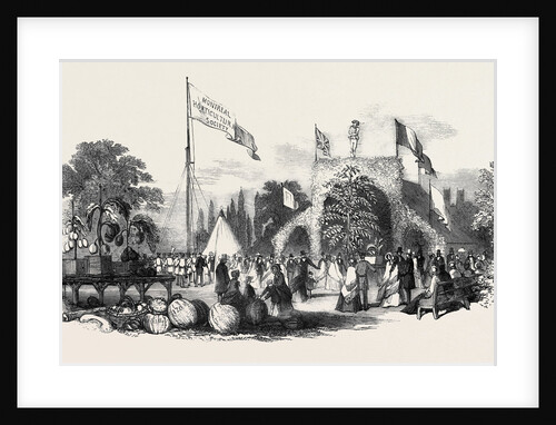 Exhibtion of the Horticultural Society, at Montreal, 1852 by Anonymous