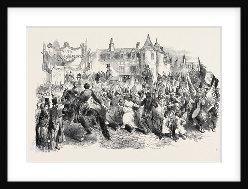 The French President's Tour: Louis Napoleon at Aix, Les Jeux De La Fete-Dieu, 1852 by Anonymous