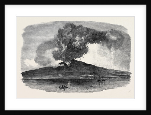Etna in Eruption, Seen from the Sea by Anonymous