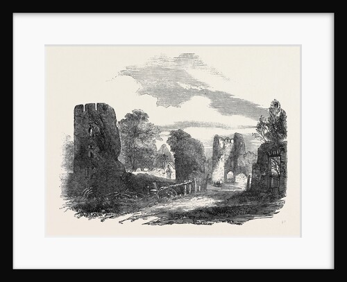 Ruins of Farleigh-Hungerford Castle, Somerset. by Anonymous