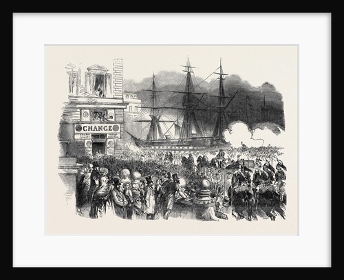 Embarkation of the French President at Marseilles, 1852 by Anonymous