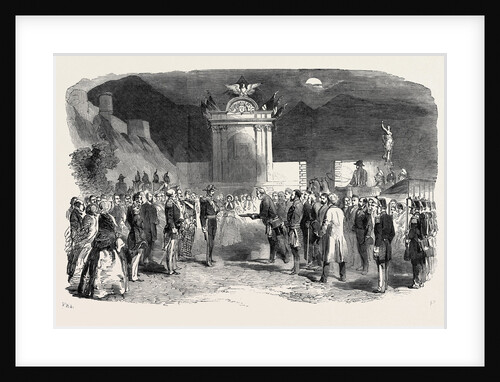 Presentation of the Keys of Grenoble to the President of France, 1852 by Anonymous