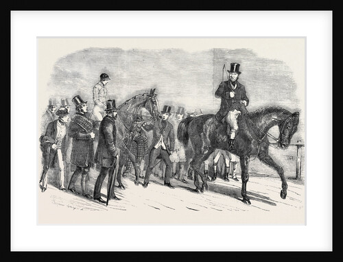 Stockwell, Winner of the St. Leger, Returning to Weigh, 1852 by Anonymous