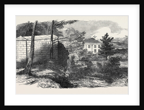 The Flood at Hopton Court, the Seat of A.S. Featherstonhaugh, Esq., 1852 by Anonymous