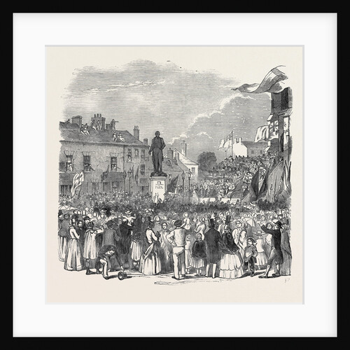 Inauguration of the Statue of the Late Sir Robert Peel, at Bury, 1852 by Anonymous