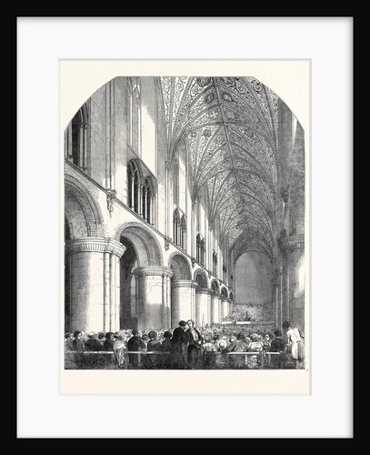 The Grand Musical Festival in Hereford Cathedral, 1852 by Anonymous