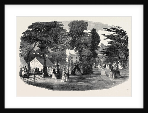 Fete in the Park and Gardens of Bowood, Wiltshire, 1852 by Anonymous