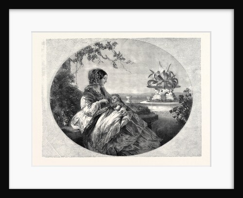 Her Majesty and the Infant Prince Arthur, 1852 by Anonymous