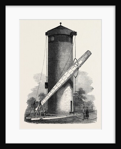Gigantic Telescope, Called the Craig Telescope, Just Erected at Wandsworth Common, 1852 by Anonymous