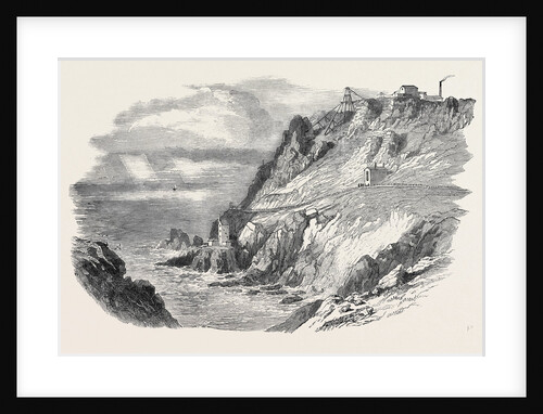 The Botallack Mine Cornwall, 1852 by Anonymous