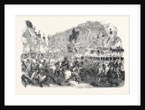 Colossal Statue of Napoleon, in the Champs Elysees, 1852 by Anonymous