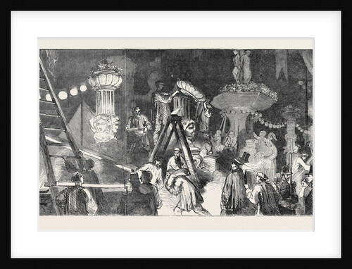Preparations for the Fetes at Paris, 1852 by Anonymous