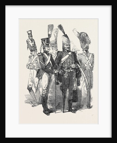 Old Soldiers of the French Empire, 1852 by Anonymous