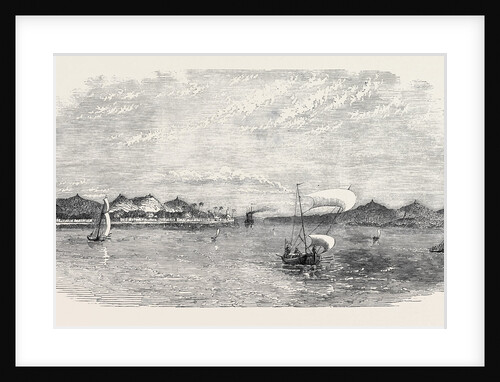 Prome, Sketched from the Irawaddy, Burmah by Anonymous