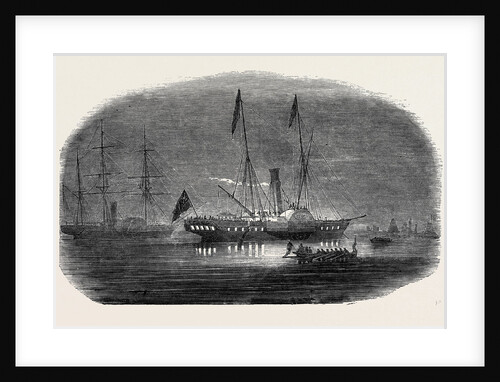 Her Majesty's Visit to Belgium: The King of the Belgians Leaving the Royal Yacht, 1852 by Anonymous