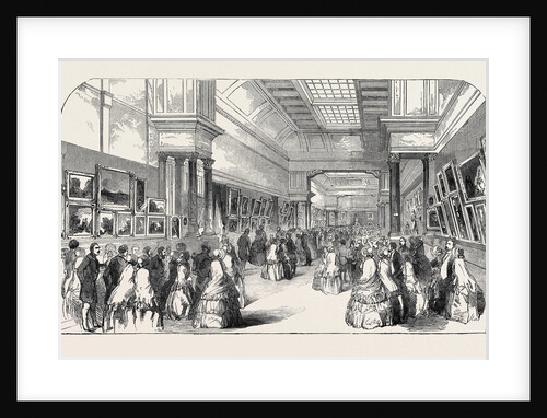 Her Majesty's Visit to Belgium: Her Majesty's Visit to the Fine Arts Exhibition at Antwerp, 1852 by Anonymous