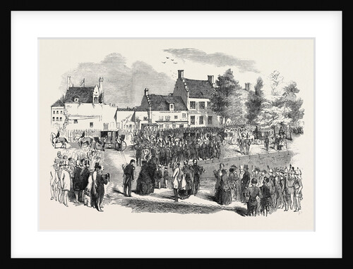 Her Majesty's Visit to Belgium: Arrival of the Queen at Antwerp, 1852 by Anonymous