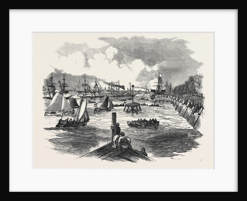 Her Majesty's Visit to Belgium: Her Majesty's Departure from Antwerp, 1852 by Anonymous