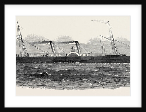 The Wave Queen Steamer, 1852 by Anonymous
