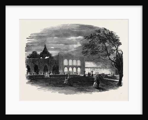 Garden Fete, Given by Lord and Lady Holland, Watcombe, 1852 by Anonymous