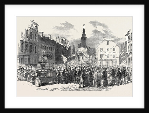 Grand Procession of the Gorbals Temperance Society, at Dumfries, 1852 by Anonymous