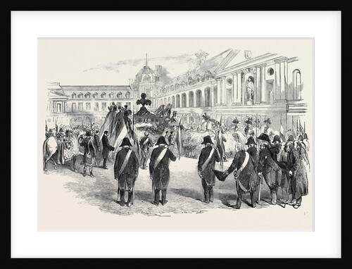 Funeral Procession of Marshal Exelmans to the Church of the Invalides, at Paris, 1852 by Anonymous