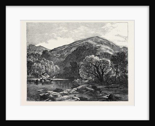 The Tranquil Hour, a Scene in North Wales by Anonymous