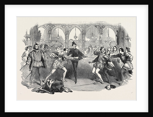Scene from Spohr's Faust, at the Royal Italian Opera, 1852 by Anonymous
